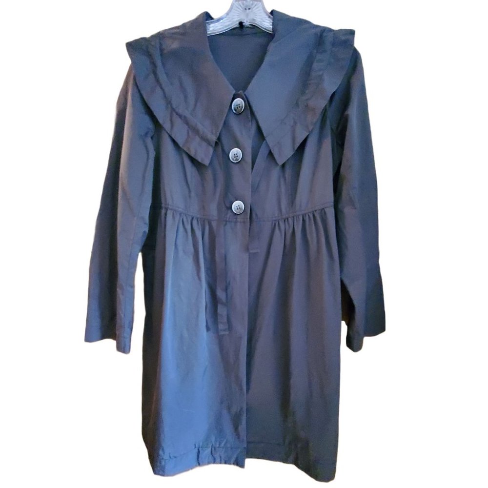 Daisy Fuentes Trench Coat Petite Large